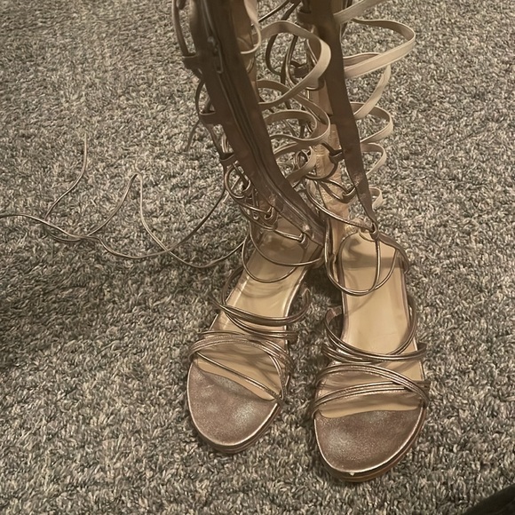 Authentic Stuart Weitzman Gladiator Sandals - Picture 4 of 4